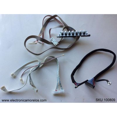 KIT DE CABLES PARA TV / SCEPTRE / 142011210011 166D291A / MODELO X505BV-FMQR8CAAV93BA